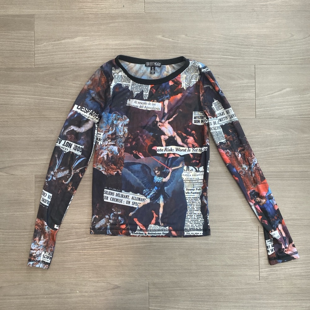 Dolls Kill Mesh Top